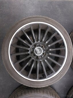 ►ALU KOLA • 5X112 • R18 • ET45 • 225/40R18 •HANKOOK◄ - 2