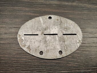 ID vojenská osobní známka Wehrmacht 3.Kp. J.Ers.Btl. I / 130 - 2