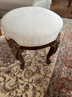 Taburet Rokokového stylu - 2