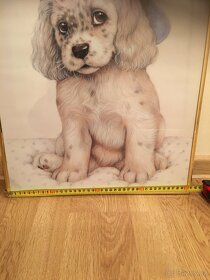 Dětský obrázek na zeď v rámečku - 2