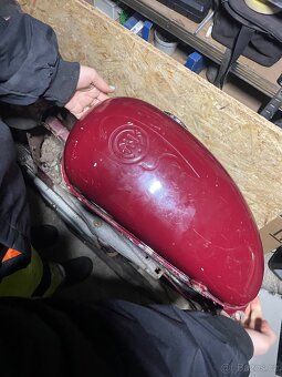 Nádrž Jawa Čz 175/356 malá kývačka - 2