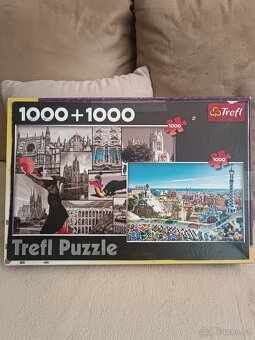 Puzzle 1000+1000 dílků - 2