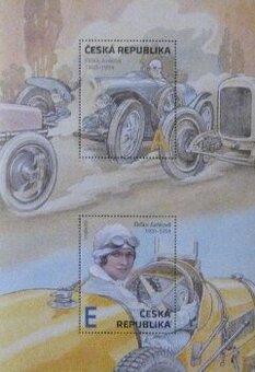 Eliška Junková poštovní známka A+E - 2