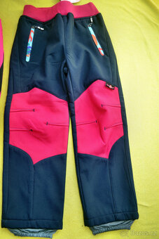oteplené nové softshellové kalhoty v.98 Wolf a Kugo,různé - 2