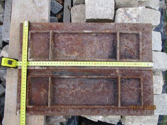 Prodám litinové pláty na kamna - 2