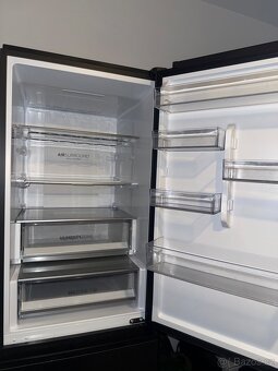 Chladnička s mrazničkou Haier HTW5618DNPT černá - 2