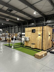 Chata 8x3 s terasou - 2