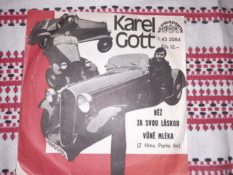 SP deska singly Karel Gott - 2