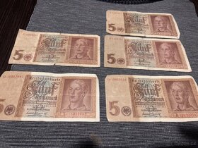 staré německé bankovky - 2