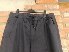 Dámské bavlněné kalhoty, nadměrná velikost - 2