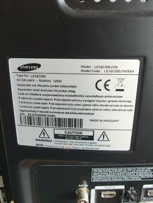 32" Samsung LE32C550 + Set top box - 2