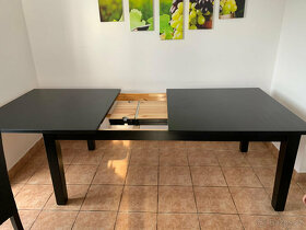 Rozkládací stůl IKEA STORNAS 201/247/293 x 105 cm z masivu - 2
