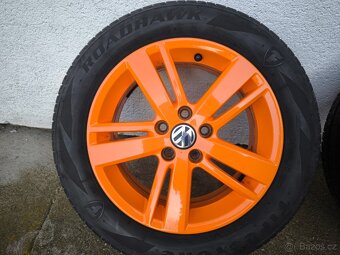 Alu kola Škoda, VW 6Jx15H2 ET 40 s pneu 185/60R15 - 2