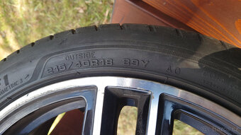 4x alu letní kola Brock s pneumatikami 215/40R18 89Y - 2