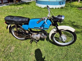 Jawa 23 Mustang bez TP, modrý původní 6. - 2