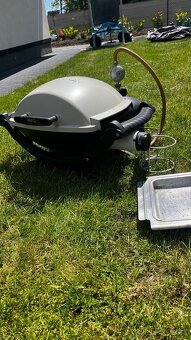 Plynovy gril weber Q1000 + lahev - 2