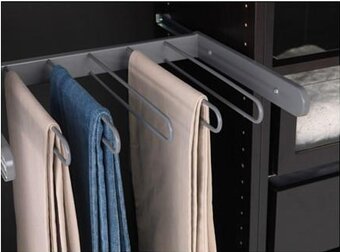 IKEA KOMPLEMENT výsuvný věšák na kalhoty - 2