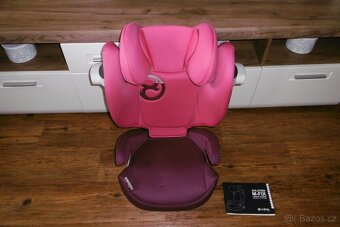 AUTOSEDAČKA CYBEX SOLUTION X-FIX 15-36kg,Pěkný stav. - 2