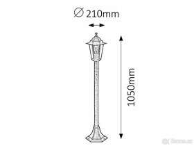 Zahradní lampa - 2