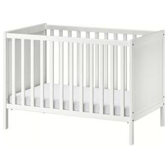 Dětská postýlka Ikea Sundvig + matrace 60x120 - 2