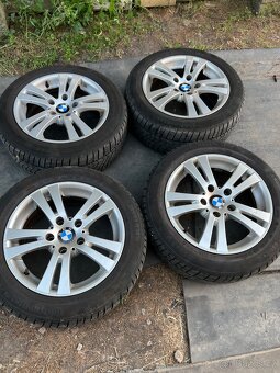 ALU originál BMW 16” 5x120 pneu Continental 205/55/16 - 2