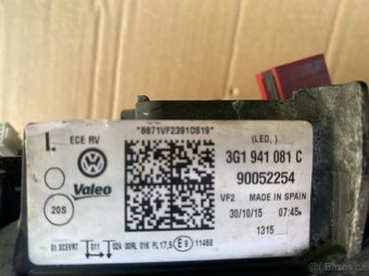 Přední světla na Volkswagen Passat B8 - 2