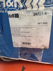 Prodam sportovni pruziny H&R na bmw g30/g31 - 2