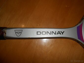 2x tenis.raketa DONNAY + DUNLOP - použité +1x sguash-vadná - 2