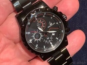 jednoduché módní Quartz,...46mm - 2