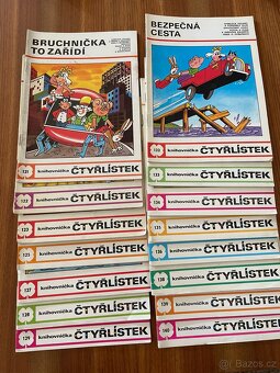 Čtyřlístek, sada 15ks, č 121 až 140 (1984-1986) - 2