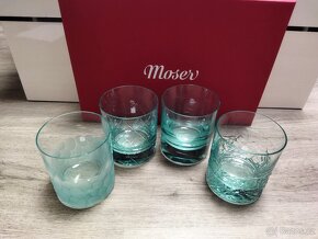 Moser dárková sada 4 sklenic/sklenice 370 ml z kříšťálu NOVÉ - 2