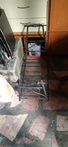 Kované koše / zásobníky na dřevo ke krbu - 2