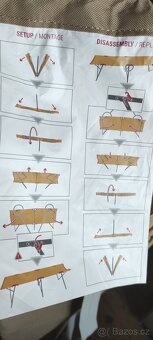 Kempinkové lehátko QUECHUE - Decathlon - 2