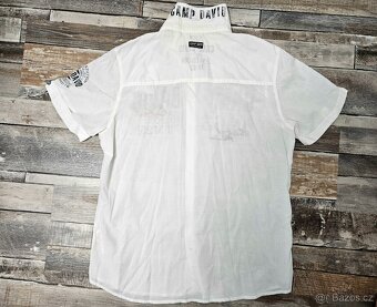 Camp David bílá košile - 2