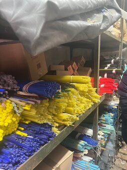 Skleněně tyče různé barvy - 2