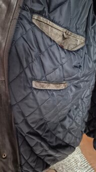 Kožená bunda - parker - 2