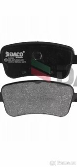 brzdové destičky zadní w166 - 2