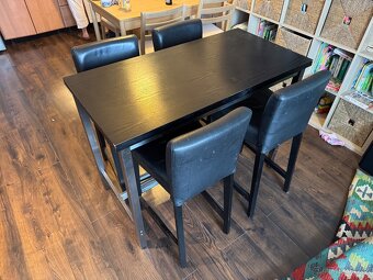 Stůl + Židle Henriksdal Ikea - 2