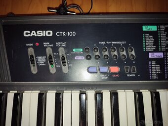 Klávesy Casio CTK 100 - 2