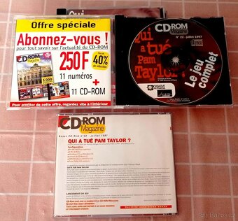 4x  CD ROM" Kdo zabil Pam Taylor? ( 1997 - 2