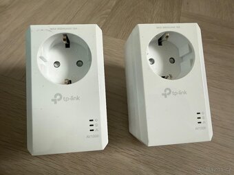 Set 4ks tp-link Powerline 1000 Mbp/s + 600 Mbp/s - 2