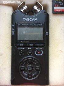 Tascam DR 40 přenosný rekordér nahrávací zařízení multitrack - 2