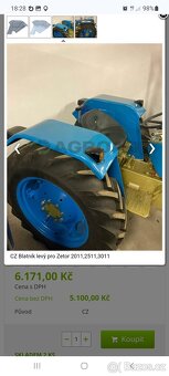 Koupím kola ZETOR 3011 - 2