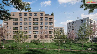 Prodej bytu 2+kk 53,2m + 39,2m terasa -Ve výstavbě - 2