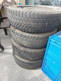 Sada disků r15 5x112 a pneu 195/65 r15 bridgestone - 2
