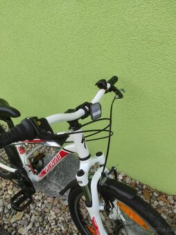 Značkové dětské kolo SPECIALIZED 20" (bílá/červená) - 2