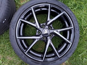 Alu kola 5x112R18 letní pneu - 2