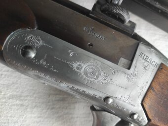 Raritní zlamovací kulovnice Julius Hessmer  8,15x46R - 2