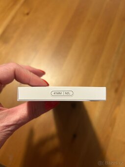 Apple watch pasek cerny M/L 41mm - 2
