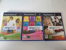 Prodám hry SINGSTAR na PlayStation 2/PS2 - 2